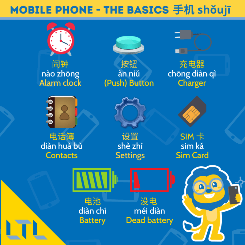 phone in Chinese