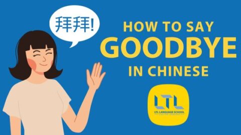 Goodbye in Chinese || 17 Ways to Say Bye in Mandarin 👋 Thumbnail