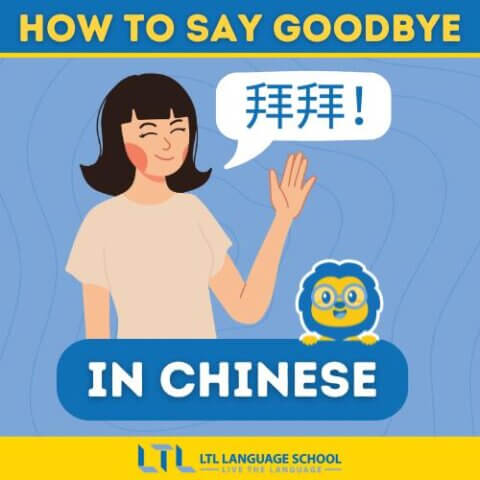 Goodbye in Chinese || 17 Ways to Say Bye in Mandarin 👋