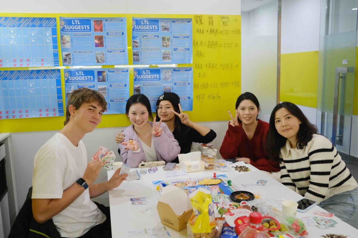 Common area at LTL Chengdu