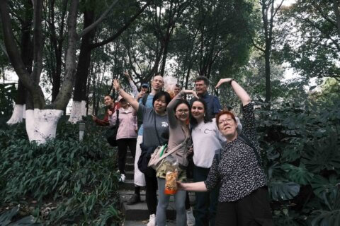 Hiking in Chengdu