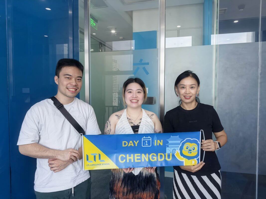 LTL Chengdu Students with Teacher Ying